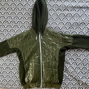 Cotopaxi olive green coat